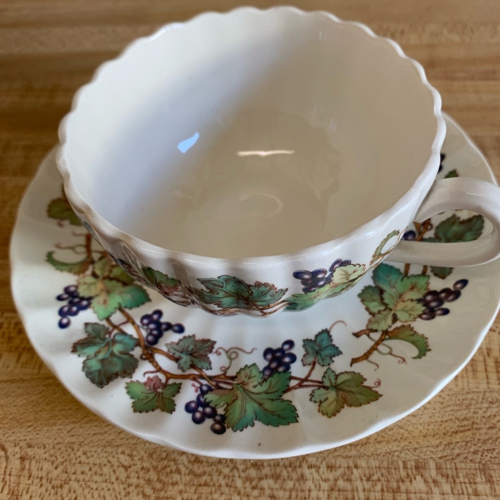Teacup and saucer